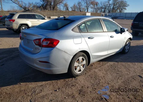 2017 Chevrolet Cruze Ls Auto из США, поврежденный, VIN 1G1BC5SM8H7261255